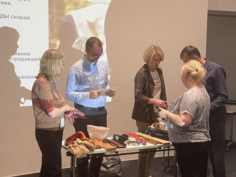 Обучение сотрудников ООО «Татнефть-АЗС-Запад» по навыками оказания первой помощи пострадавшим