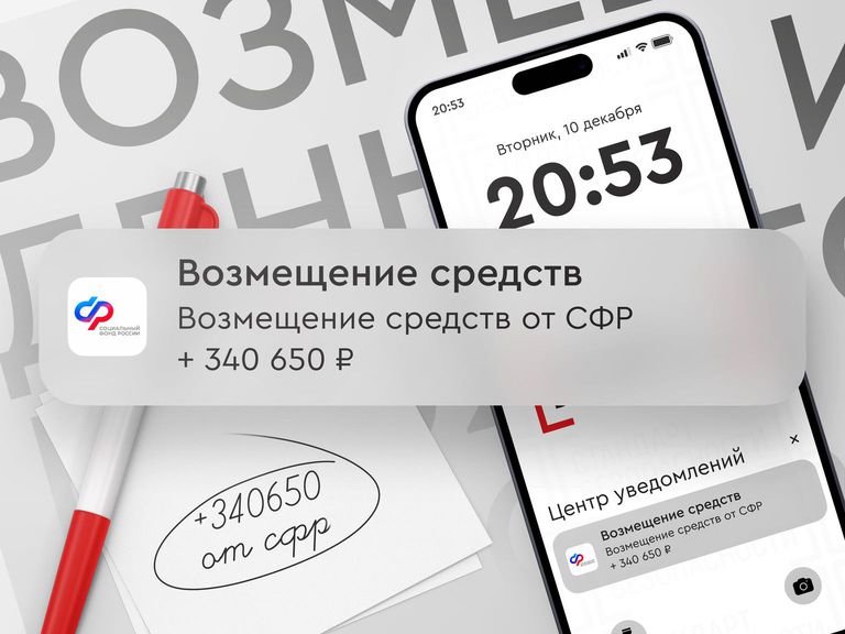 Возмещаем деньги из СФР в 2025 году: десять простых шагов